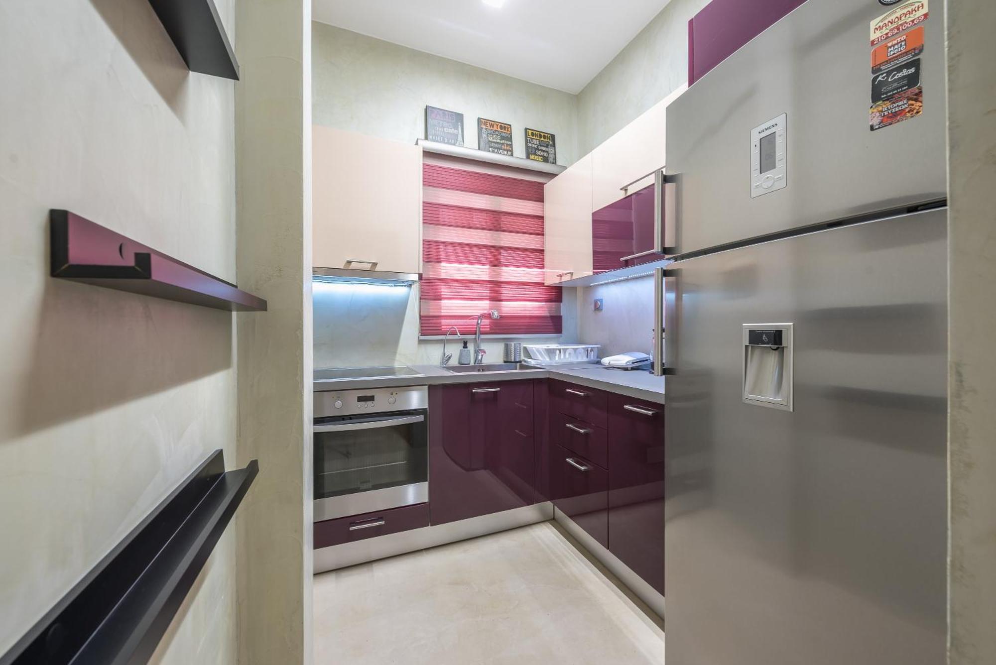 Ferienwohnung Stylish 2 Bd Urban Retreat Near Panormou Metro Athen Exterior foto